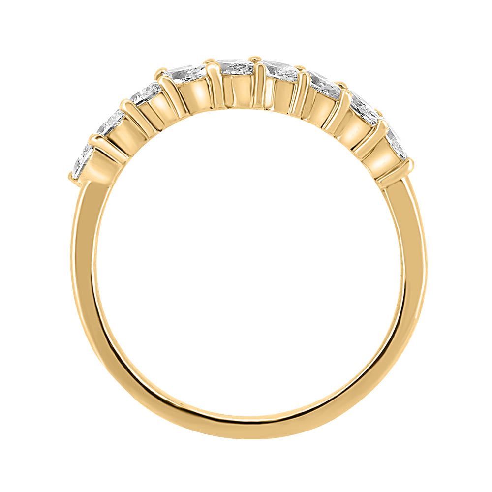 Lyra Luxe Diamond Band with .63 Carat TW of Diamonds in 14kt Yellow Gold