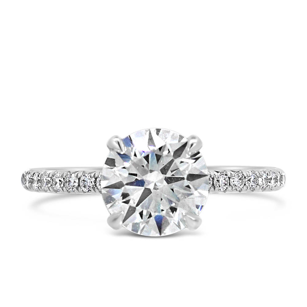 Round Brilliant Engagement Ring RIN-LER-0500