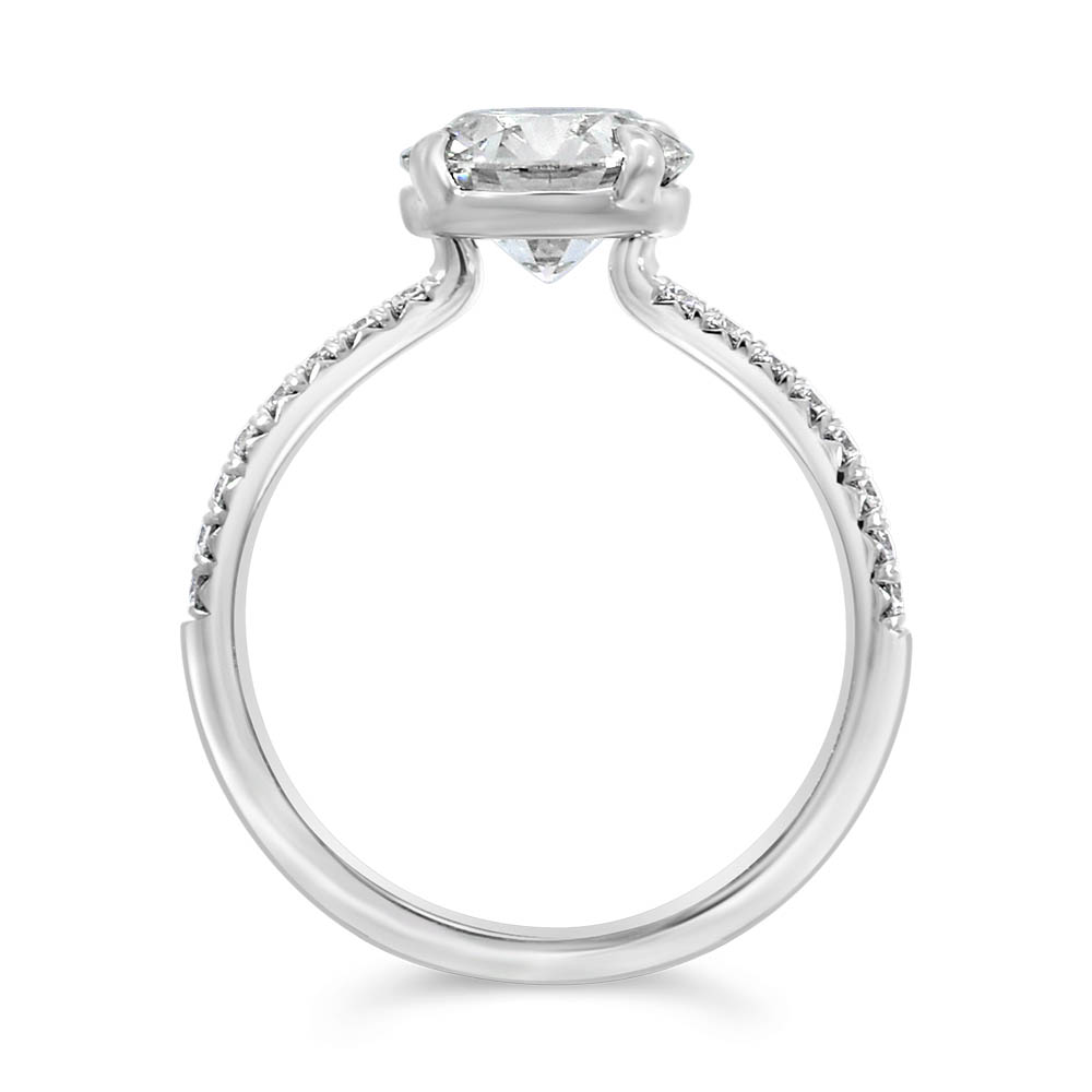 Round Brilliant Engagement Ring RIN-LER-0500