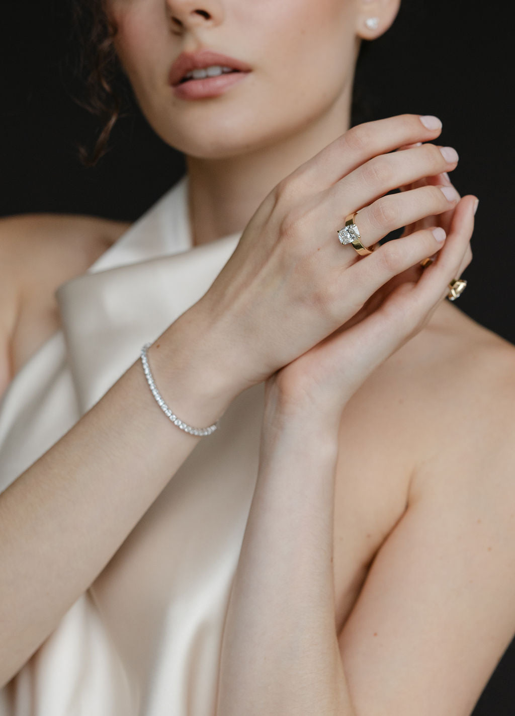 Tennis Bracelet with 2.00 Carat TW of Lab-grown Diamonds in Sterling Silver