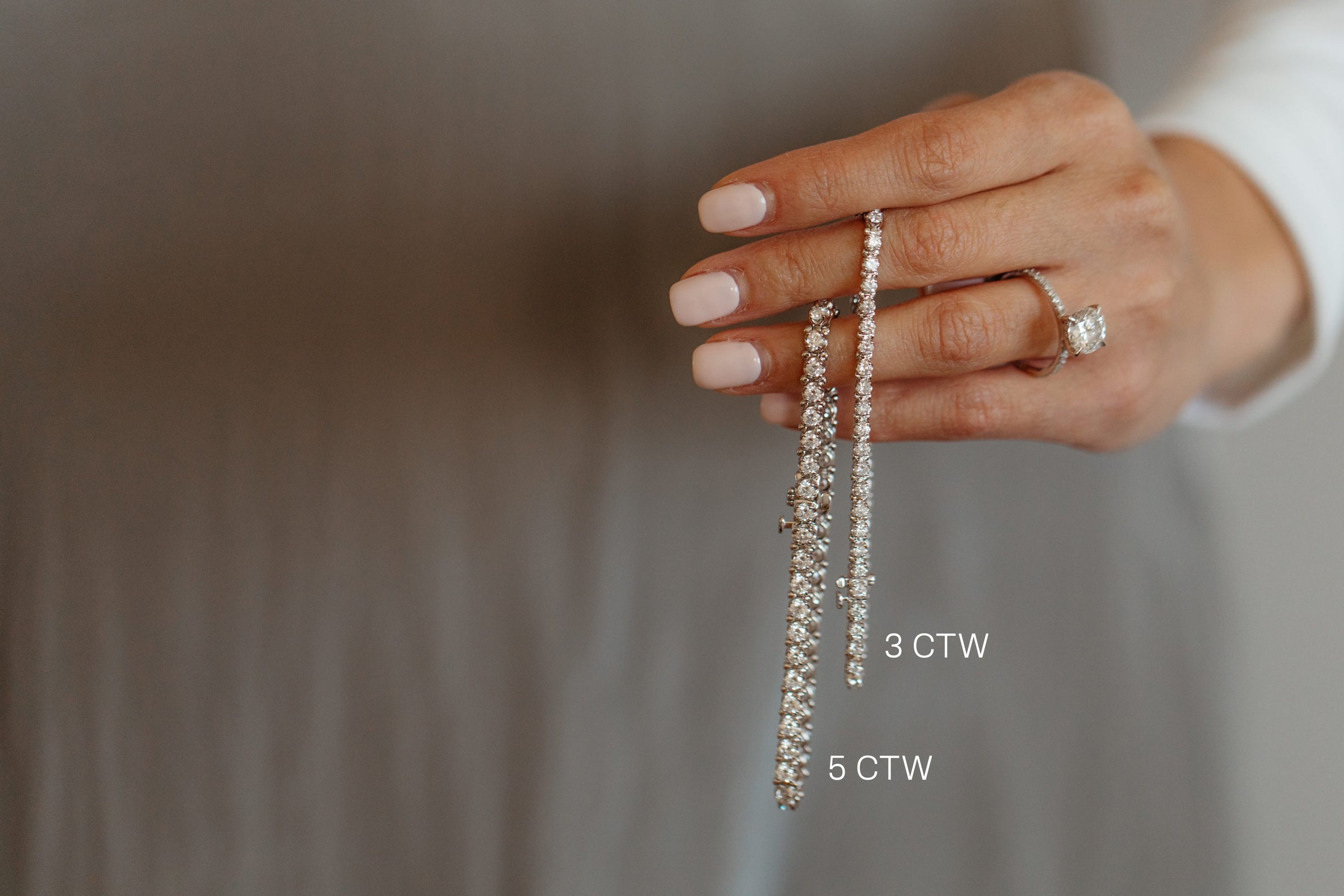7.5" Classic Tennis Bracelet with 3.00 Carat TW of Lab Created Diamonds in 14kt White Gold