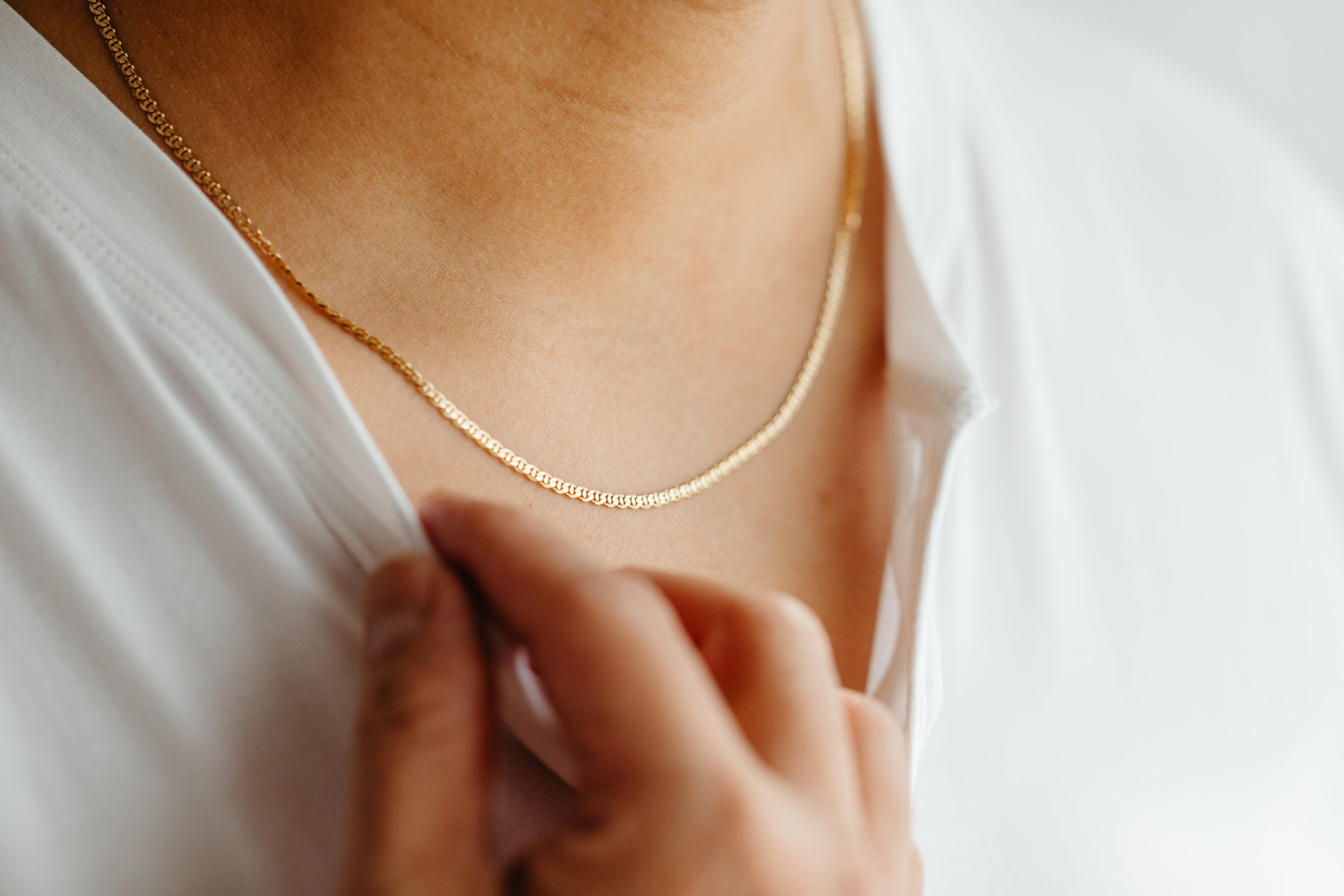 20″ Mariner Chain In 10kt Yellow Gold