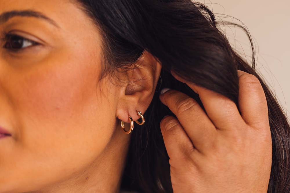 Huggie Hoop Earrings