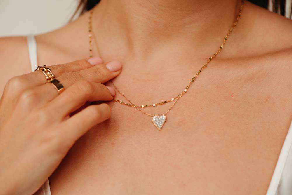 Tinsel Chain in 10kt Yellow Gold