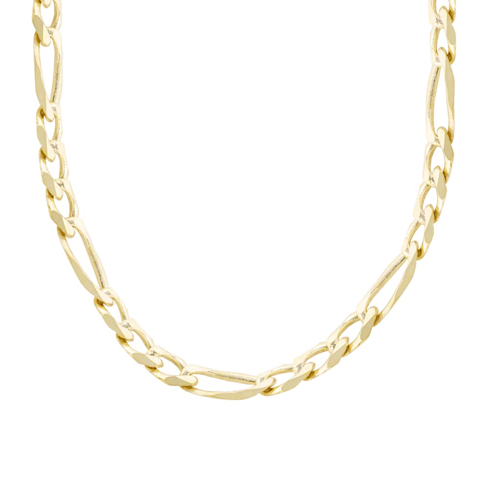 20" Figaro Chain in 10kt Yellow Gold