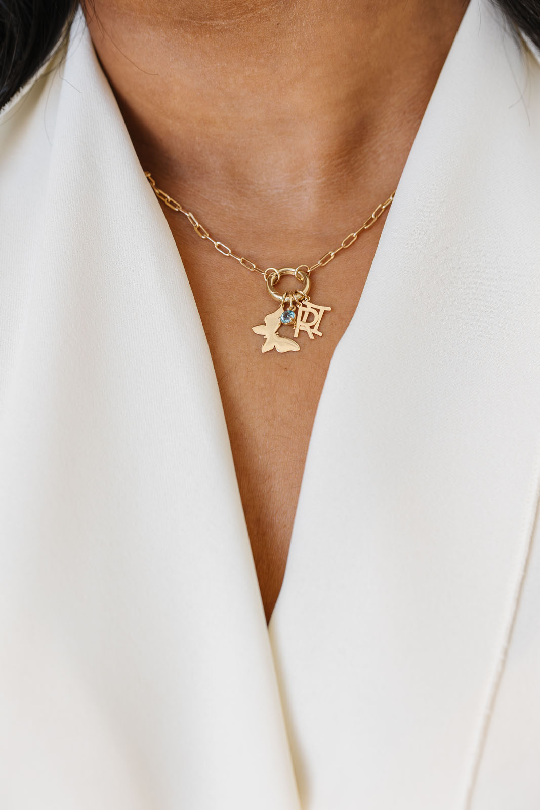 Butterfly Charm in 10kt Yellow Gold