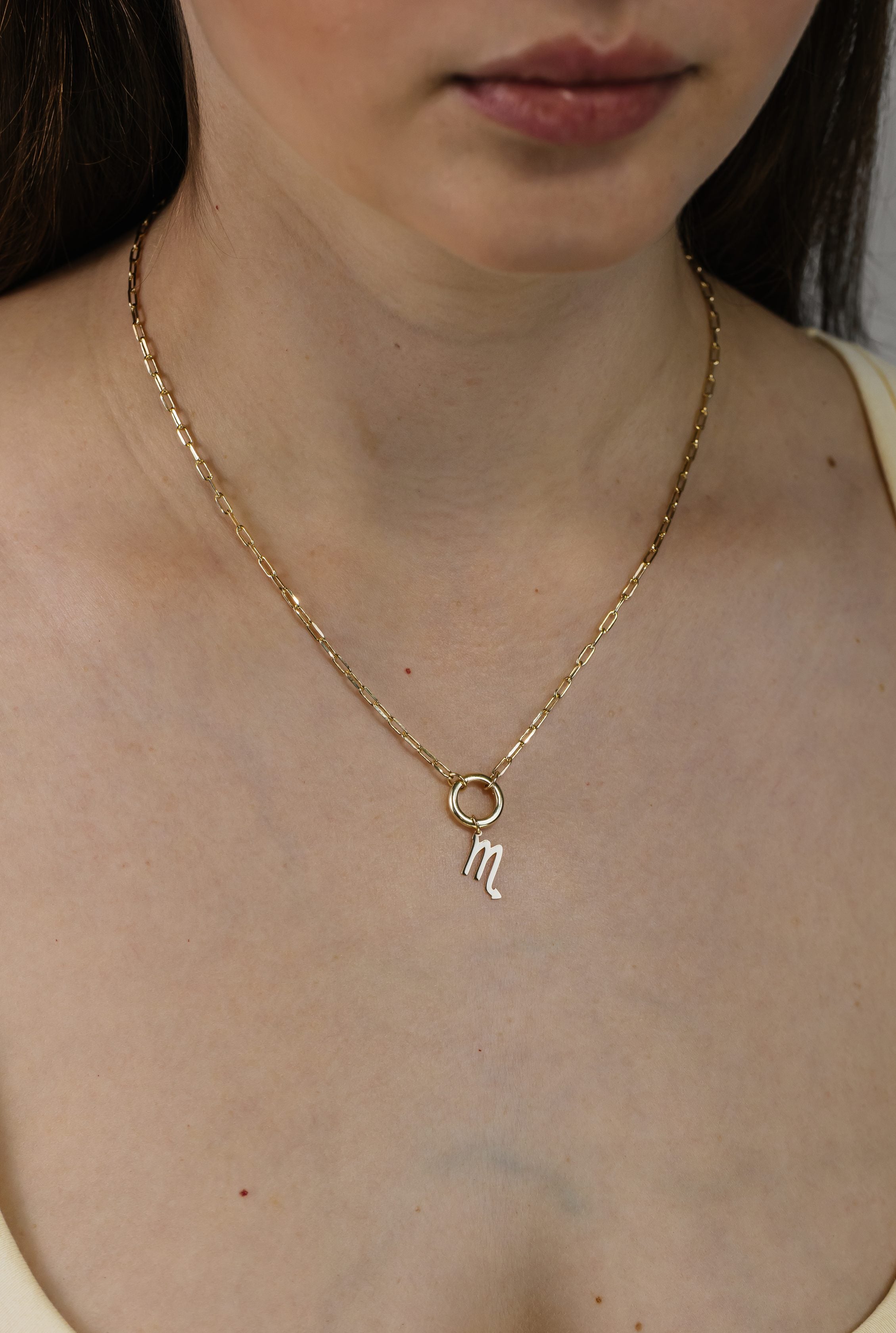 Scorpio Zodiac Charm in 10kt Yellow Gold