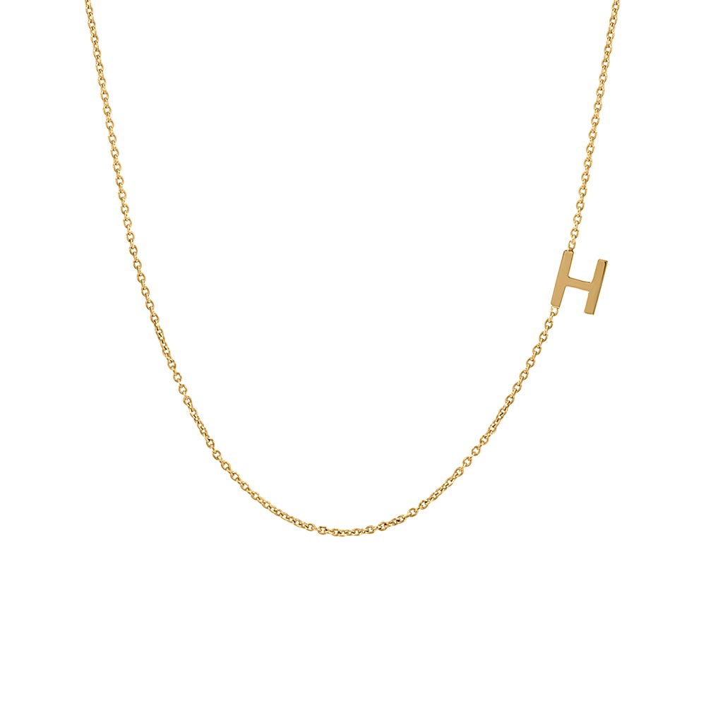 16"-18" Initial H Necklace