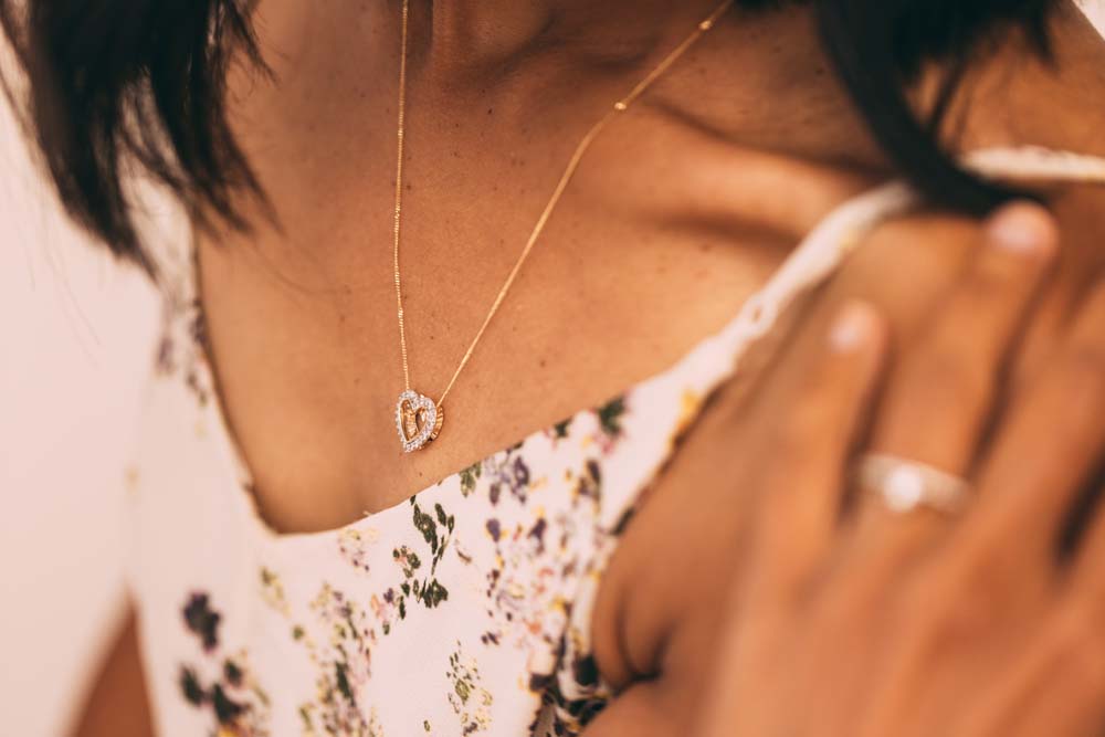 Heart Diamond Pendant