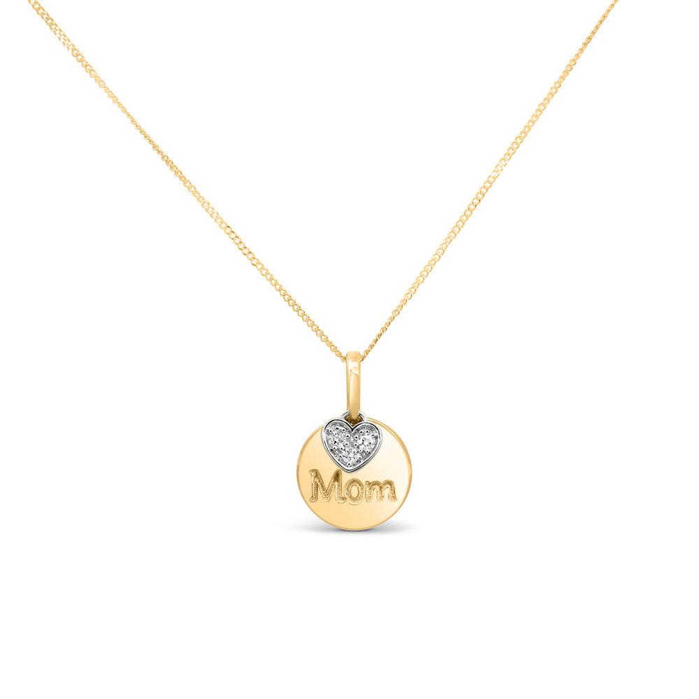 Mom Disc Pendant