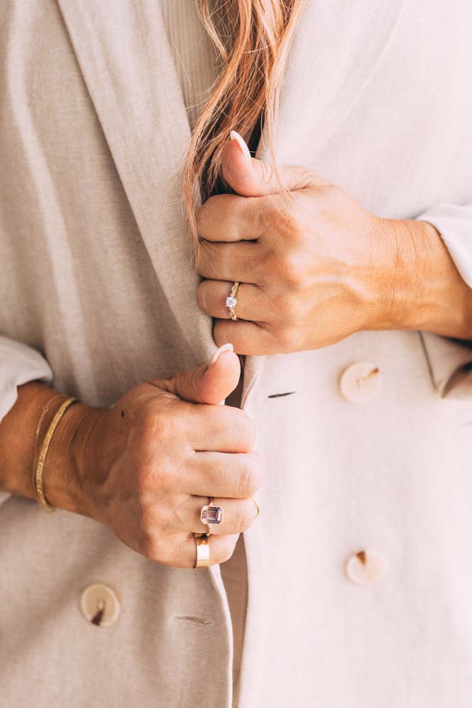 Colourless Collection Engagement Ring