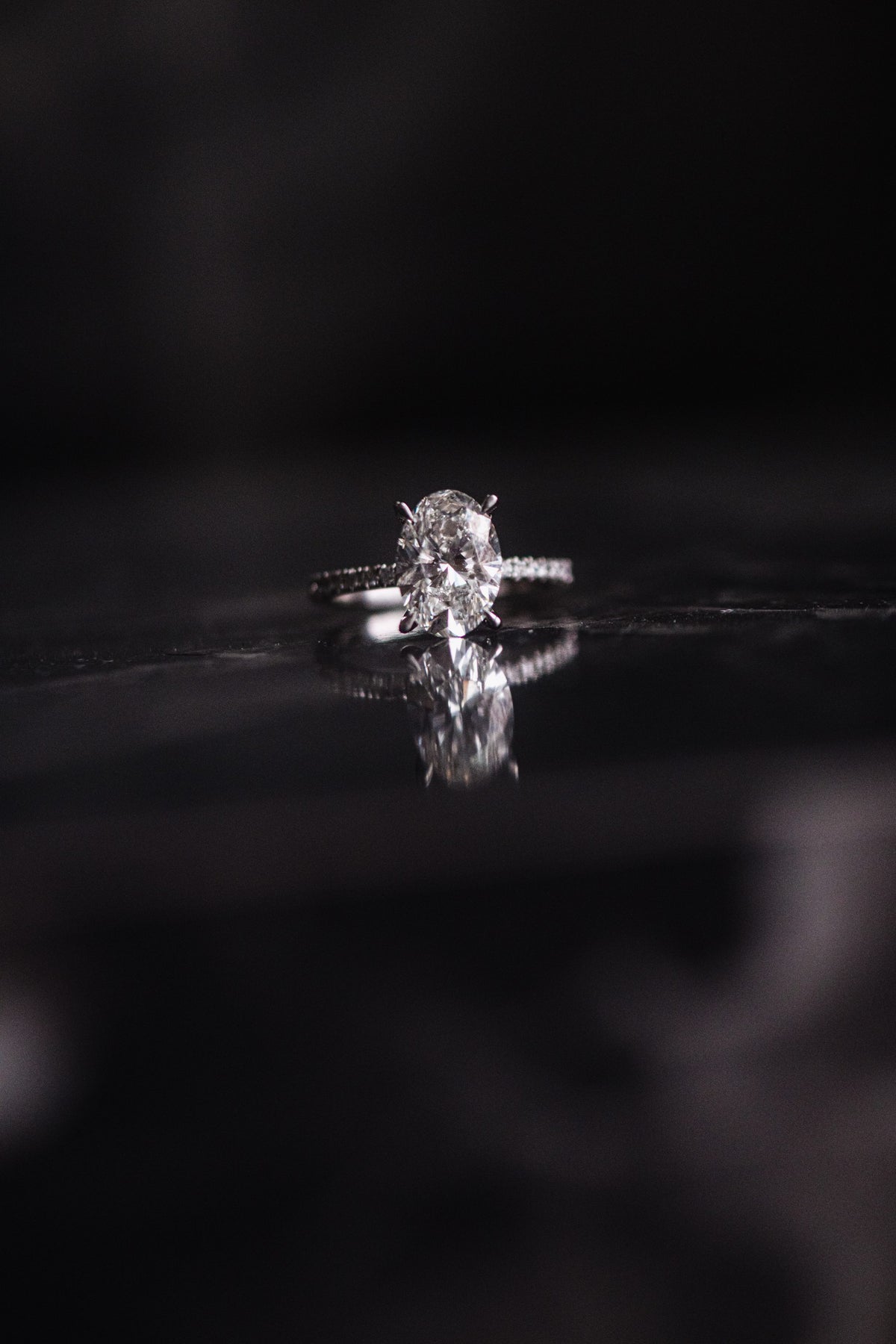 Reverie Engagement Ring with 3.40 Carat TW of Lab Created Diamonds in 14kt Yellow Gold