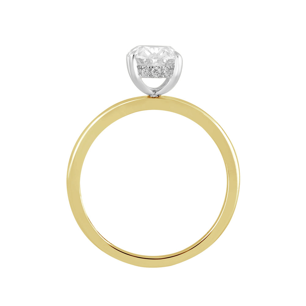 Oval Engagement Ring RIN-LER-0044