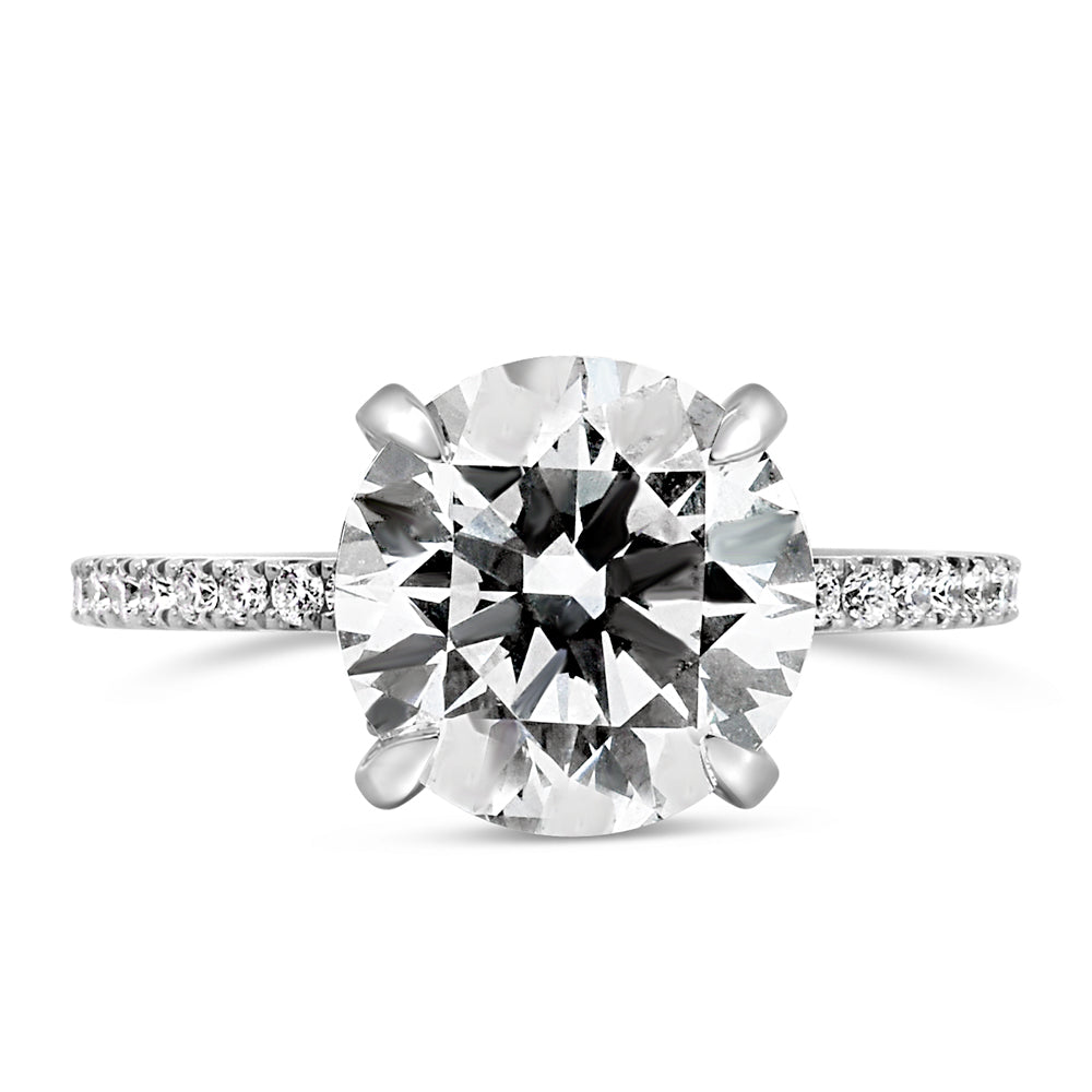 Round Engagement Ring RIN-LER-0122