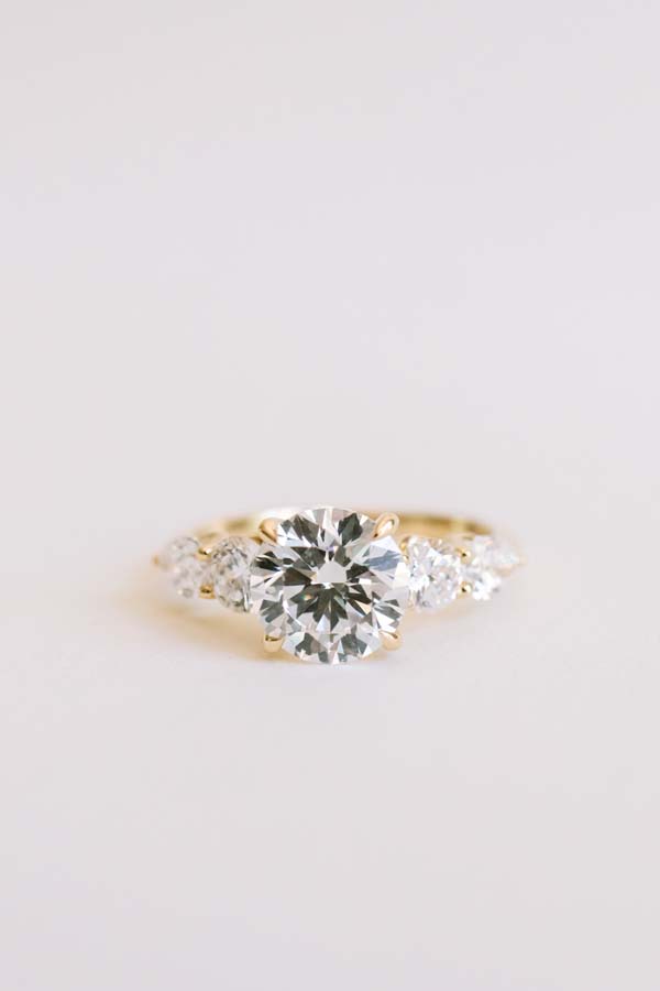 Ring with 3.00 Carat TW of Lab Created Diamonds in 14kt Yellow Gold