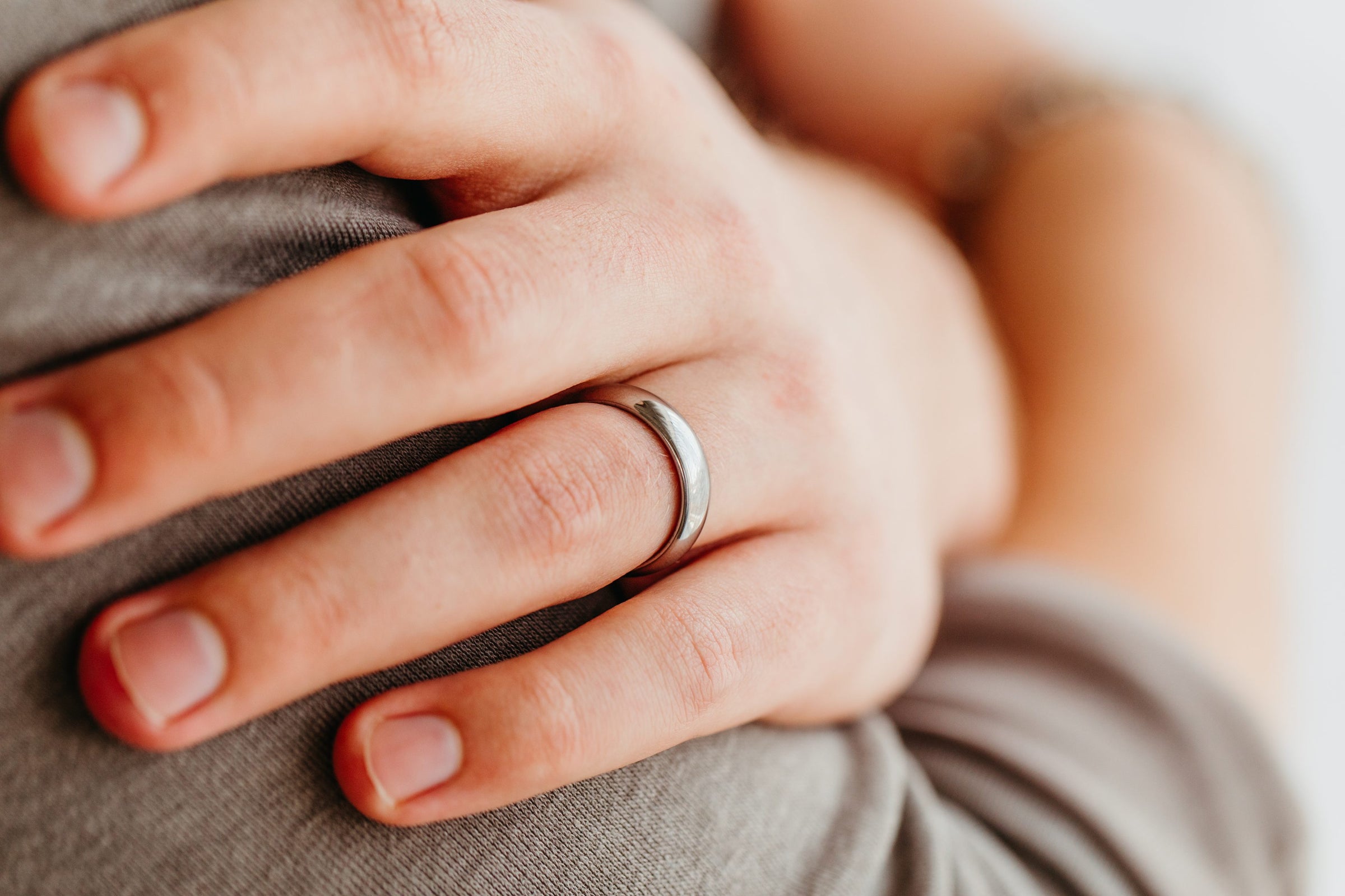 6MM Comfort Fit Wedding Band in Tungsten