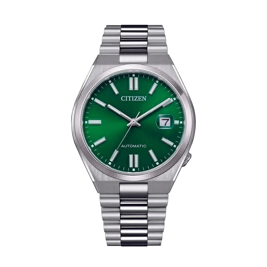 Men's Citizen Tsuyosa Silver Tone Watch