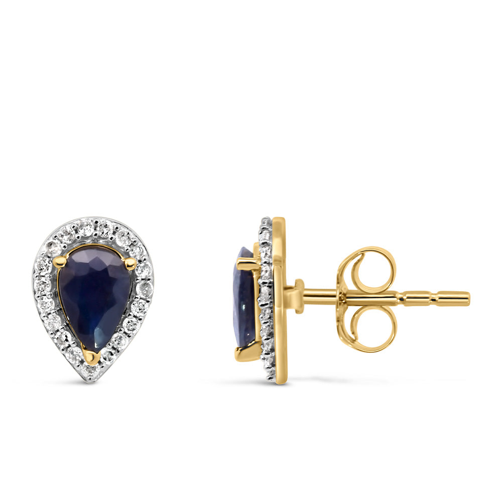 Blue Sapphire earrings