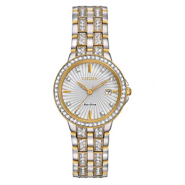 Citizen Women's Silhouette Quartz Two Tone Watch
