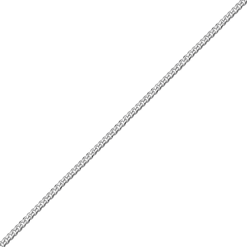 18"-22" Curb Chain in Sterling Silver