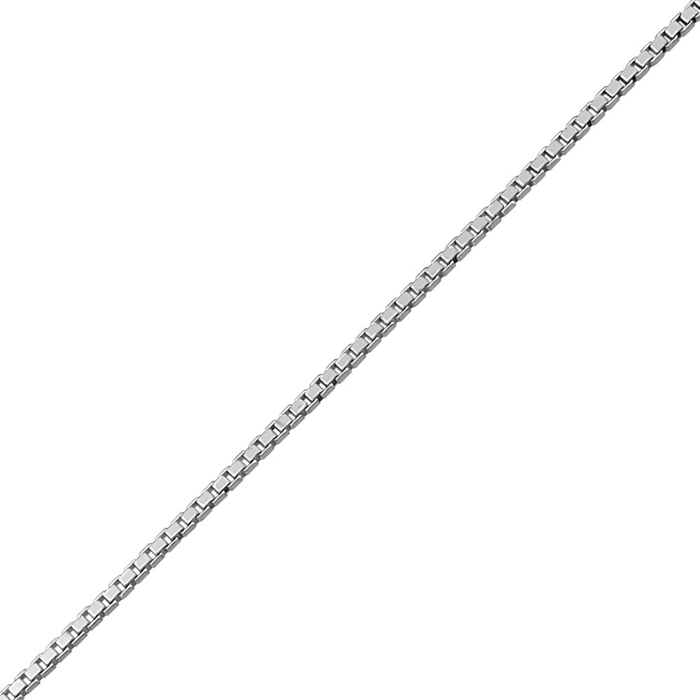 18"-22" Box Chain in Sterling Silver