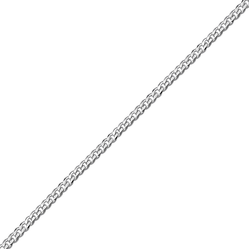 20"-24" Curb Chain in Sterling Silver