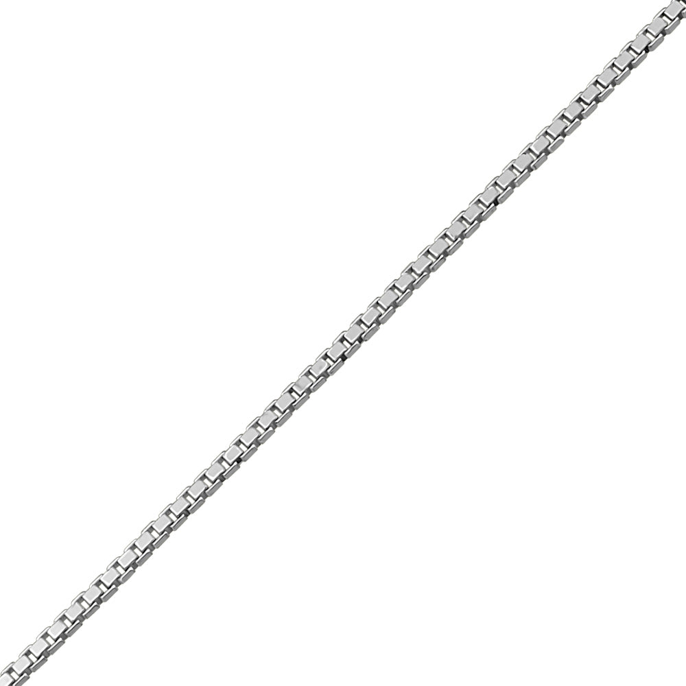 18"-24" Box Chain in Sterling Silver
