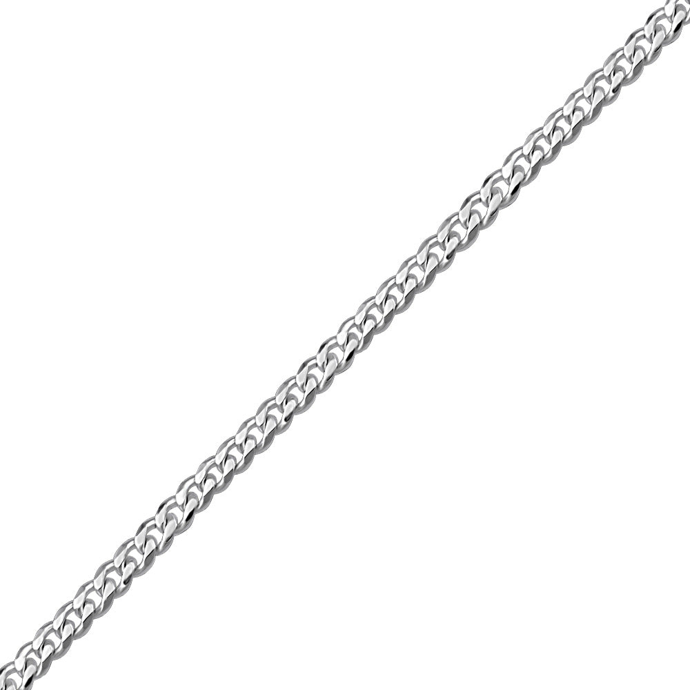 22"-24" Curb Chain in Sterling Silver