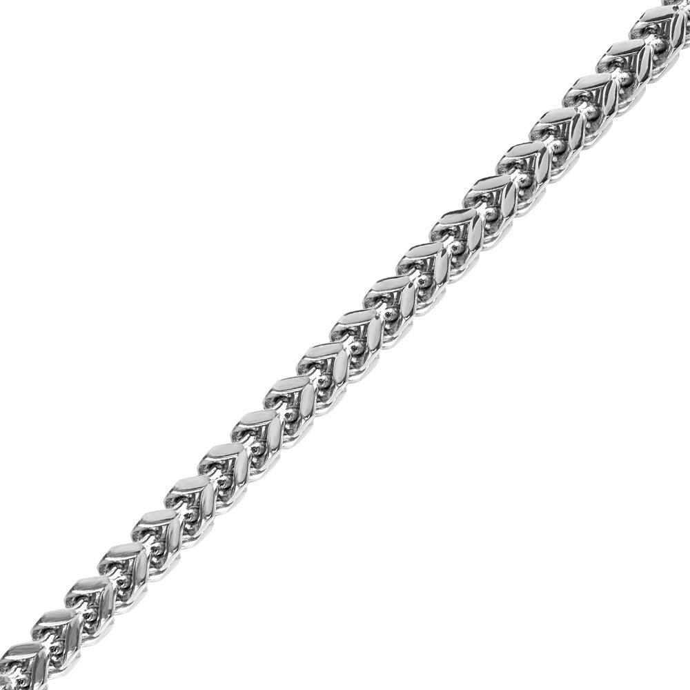 22" 6mm Curb Chain in Stainless Steel