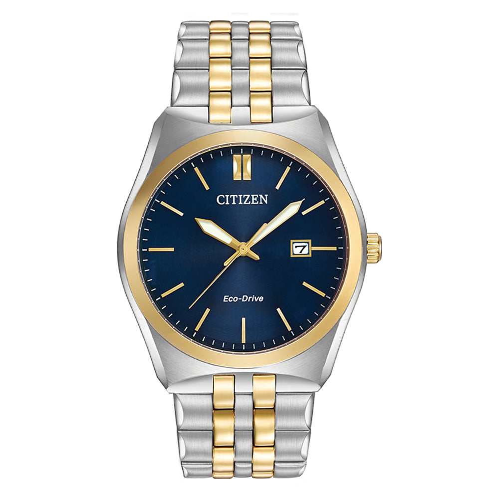 Men's Citizen Eco Drive Corso Two Tone Watch