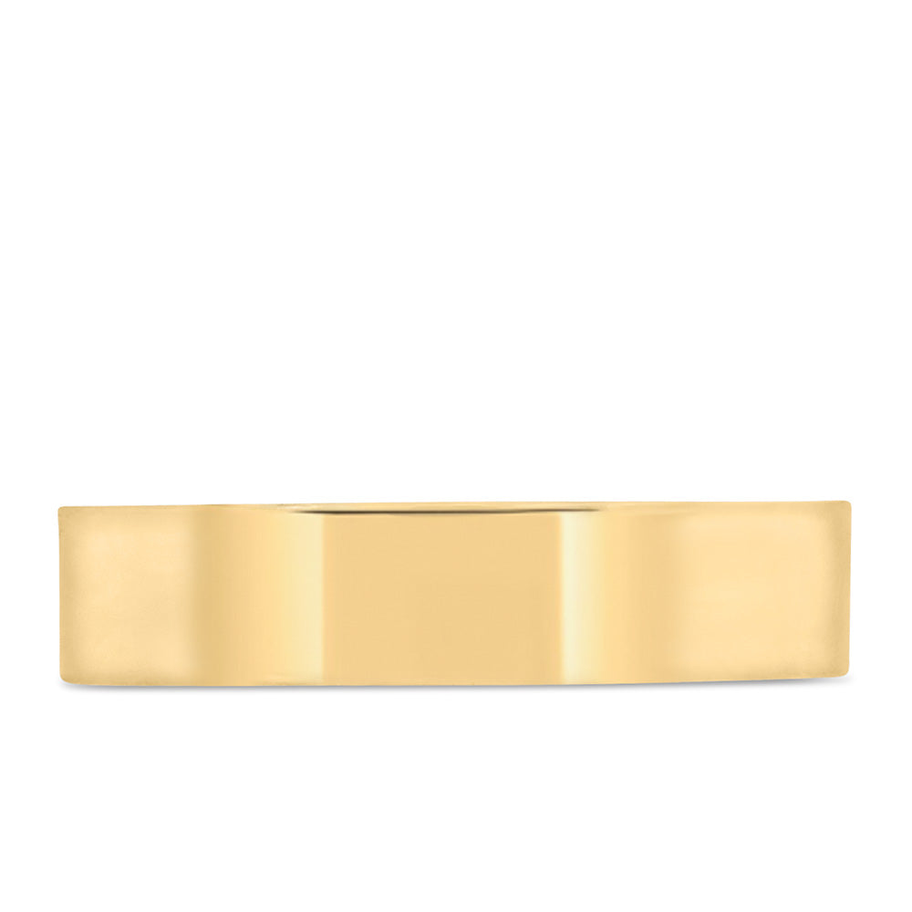 5MM Comfort Fit Wedding Band in Yellow Gold
