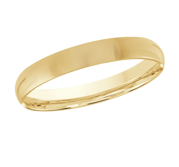 2MM Comfort Fit Wedding Band in 18kt Yellow Gold