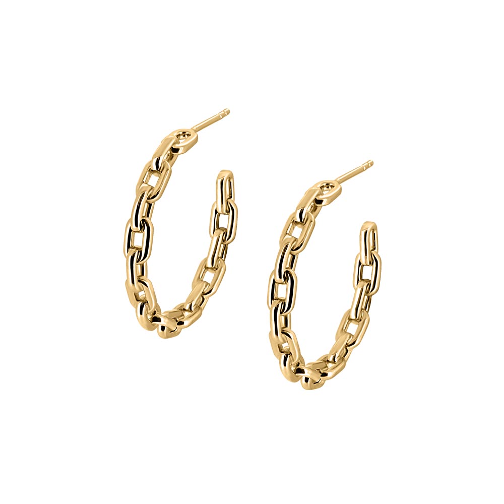 hoop earrings