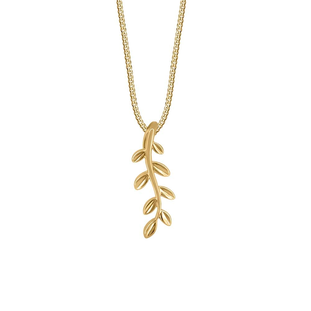 Mik Zazon Growth Collection 18" Necklace in 10kt Yellow Gold
