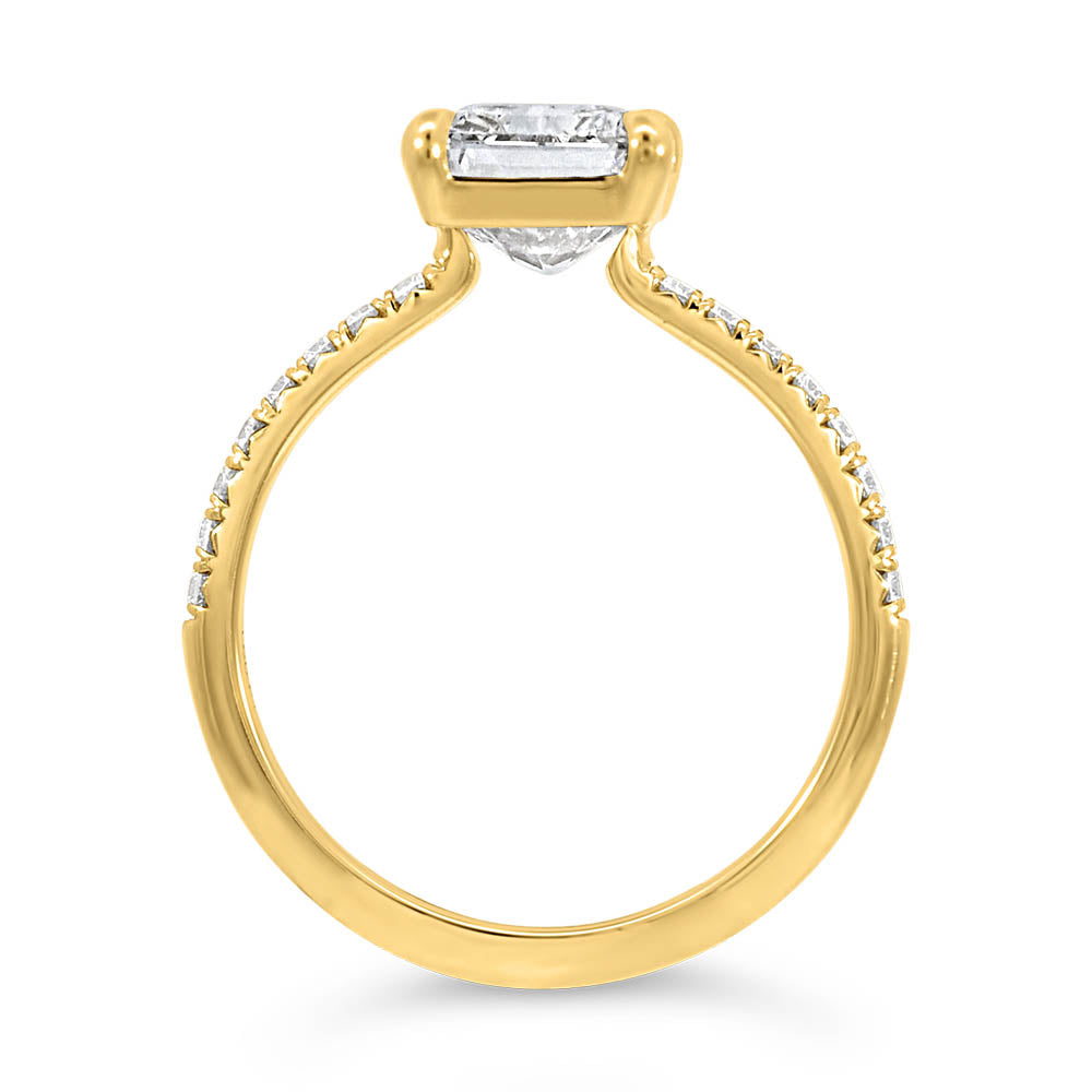 Radiant Engagement Ring RIN-LER-0504