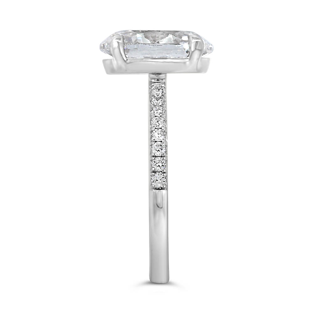Oval Engagement Ring RIN-LER-0503