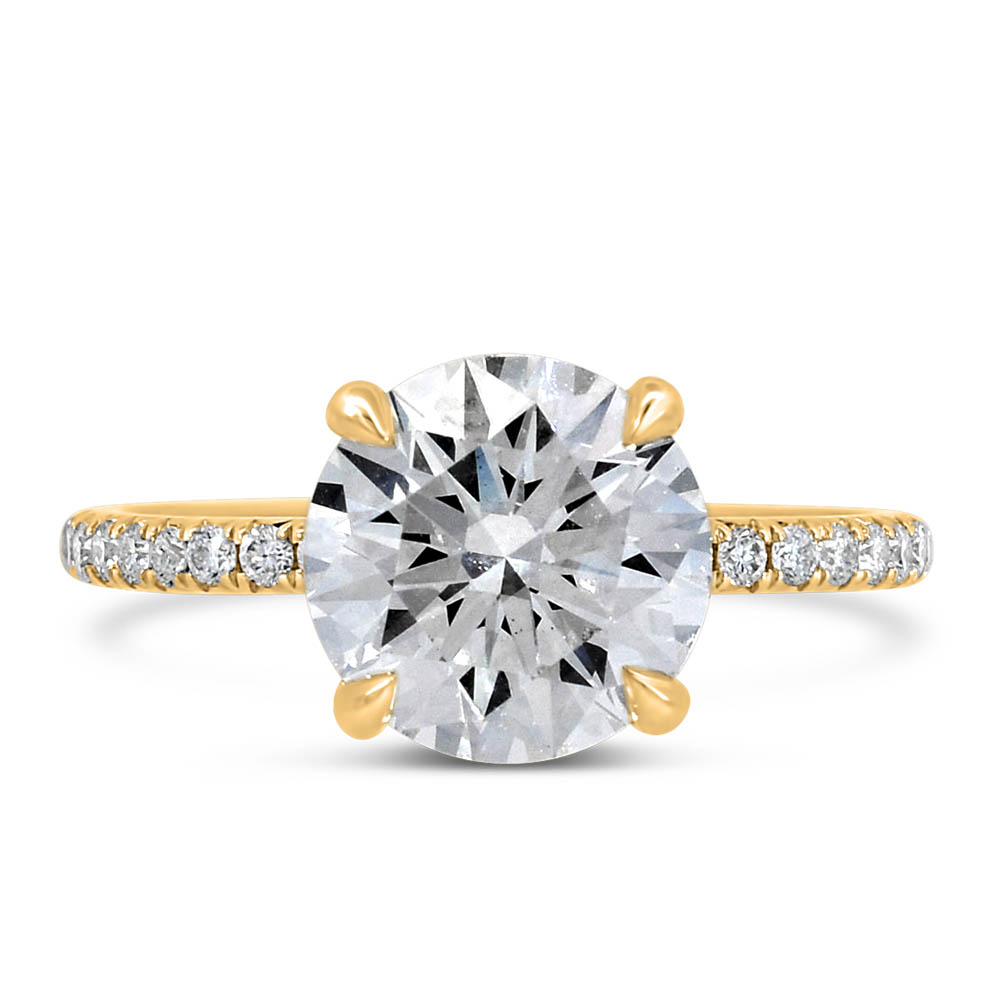 Round Brilliant Engagement Ring RIN-LER-0502