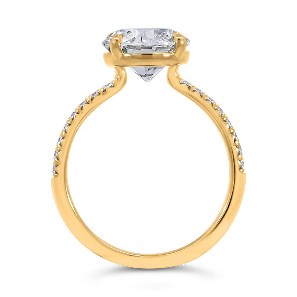 Round Brilliant Engagement Ring RIN-LER-0502
