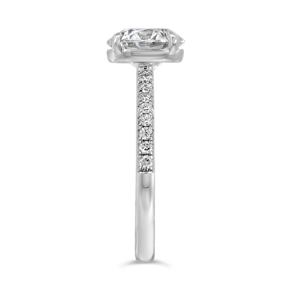 Round Brilliant Engagement Ring RIN-LER-0500