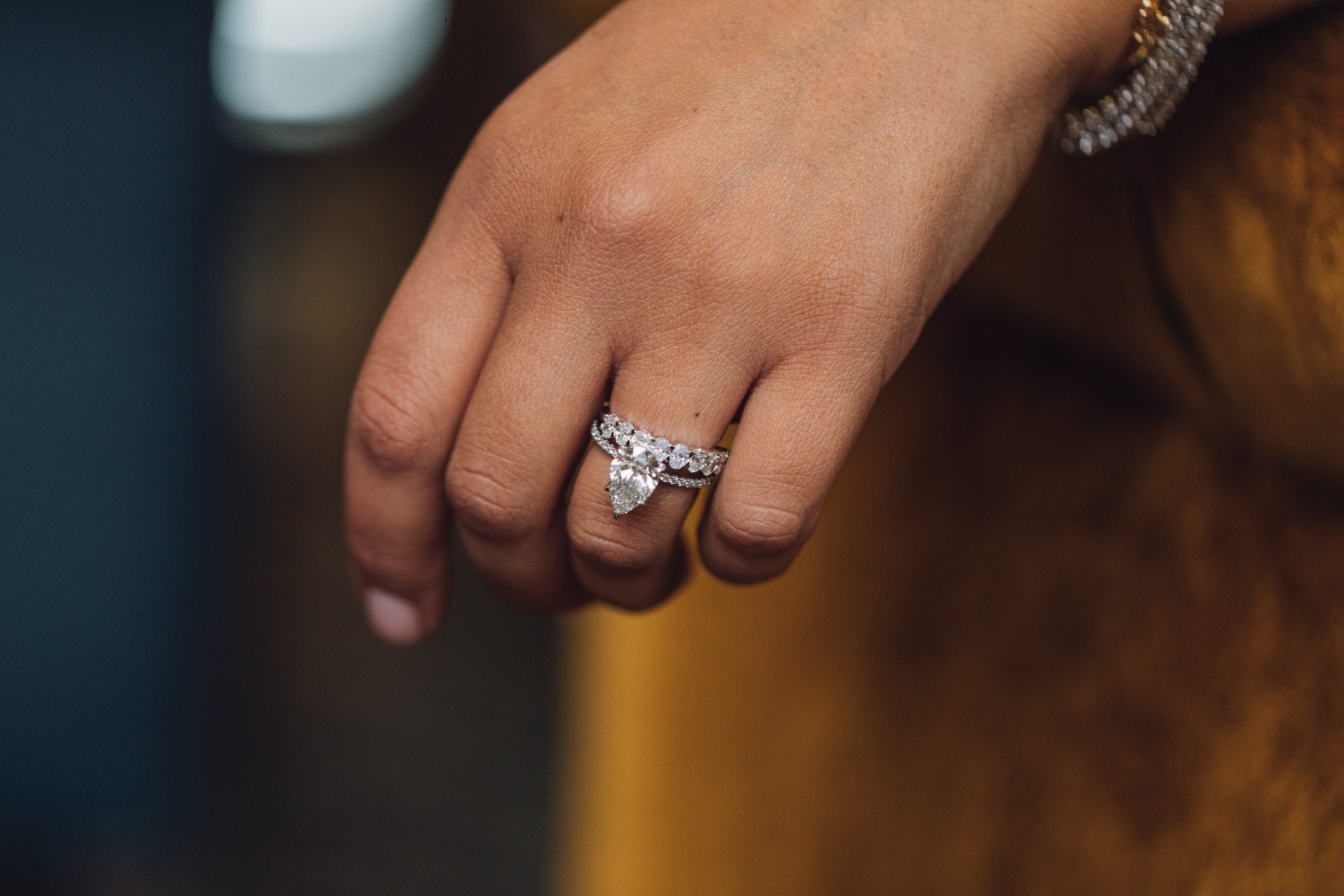 Lilith Luxe Diamond Band with 1.35 Carat TW of Diamonds in 14kt White Gold