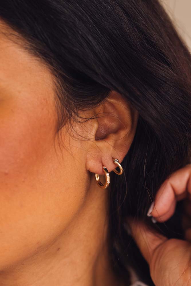 Huggie Hoop Earrings