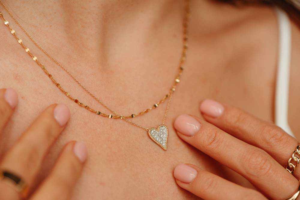 Tinsel Chain in 10kt Yellow Gold