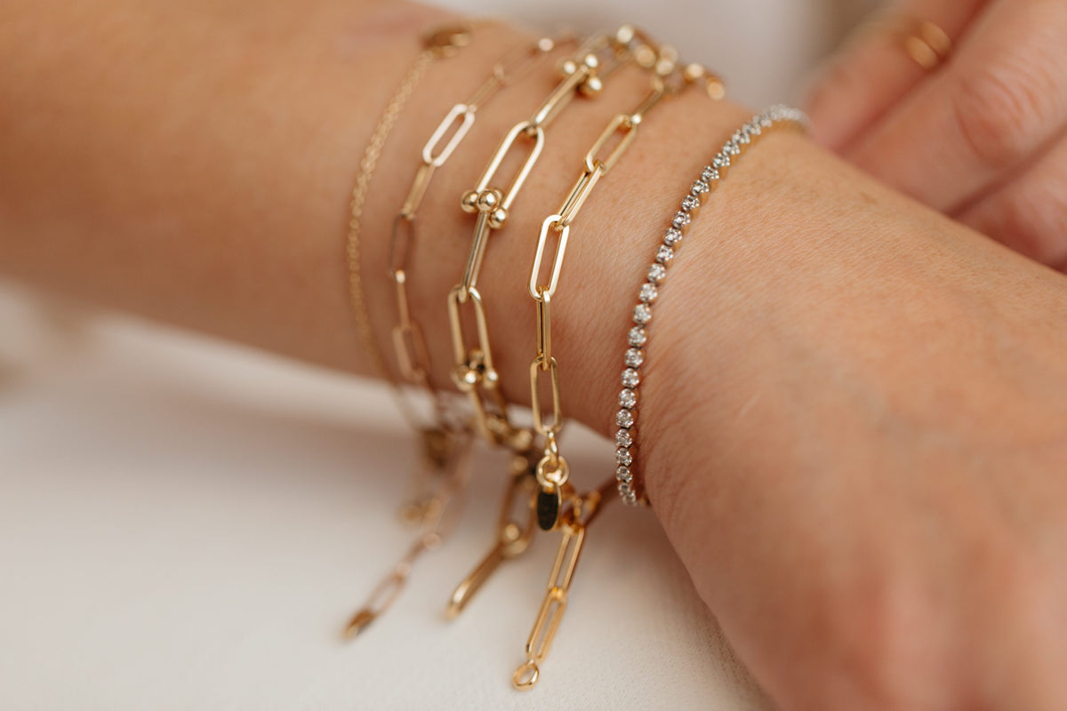 Layla Cable Link Paperclip Chain