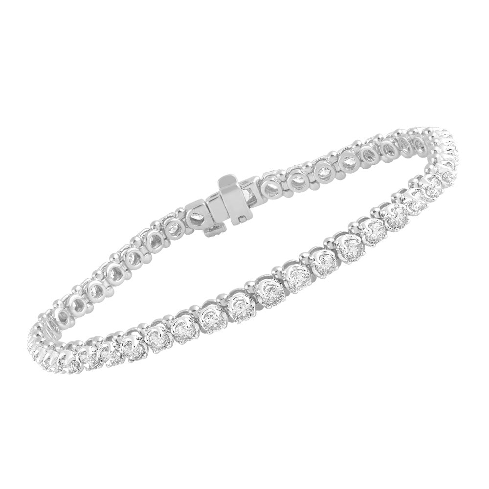 7.5" Classic Tennis Bracelet with 5.00 Carat TW of Lab Created Diamonds in 14kt White Gold