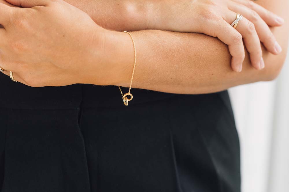 Duo Gold Bracelet