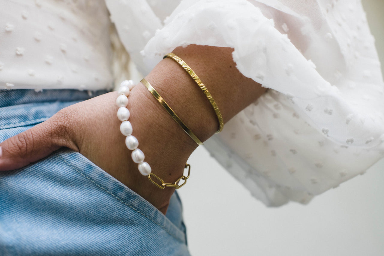 6.5″ 3mm Herringbone Bracelet