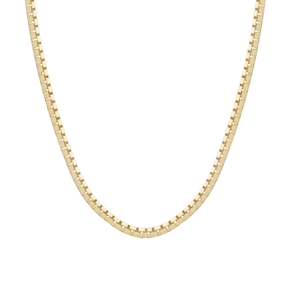 20" Box Chain in 10kt Yellow Gold
