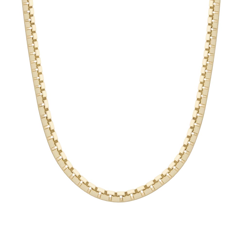 20" Box Chain in 10kt Yellow Gold