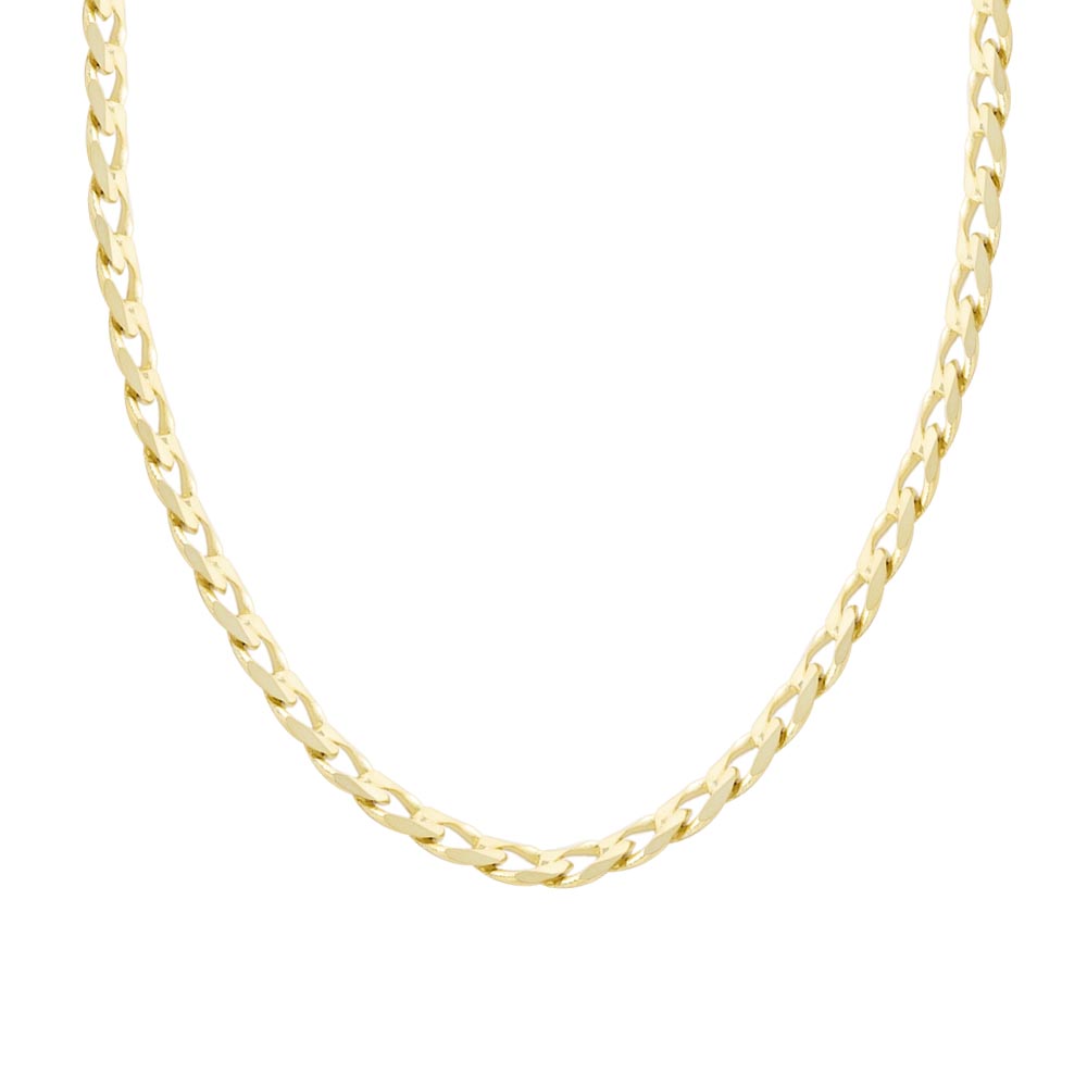 20" Curb Chain in 10kt Yellow Gold