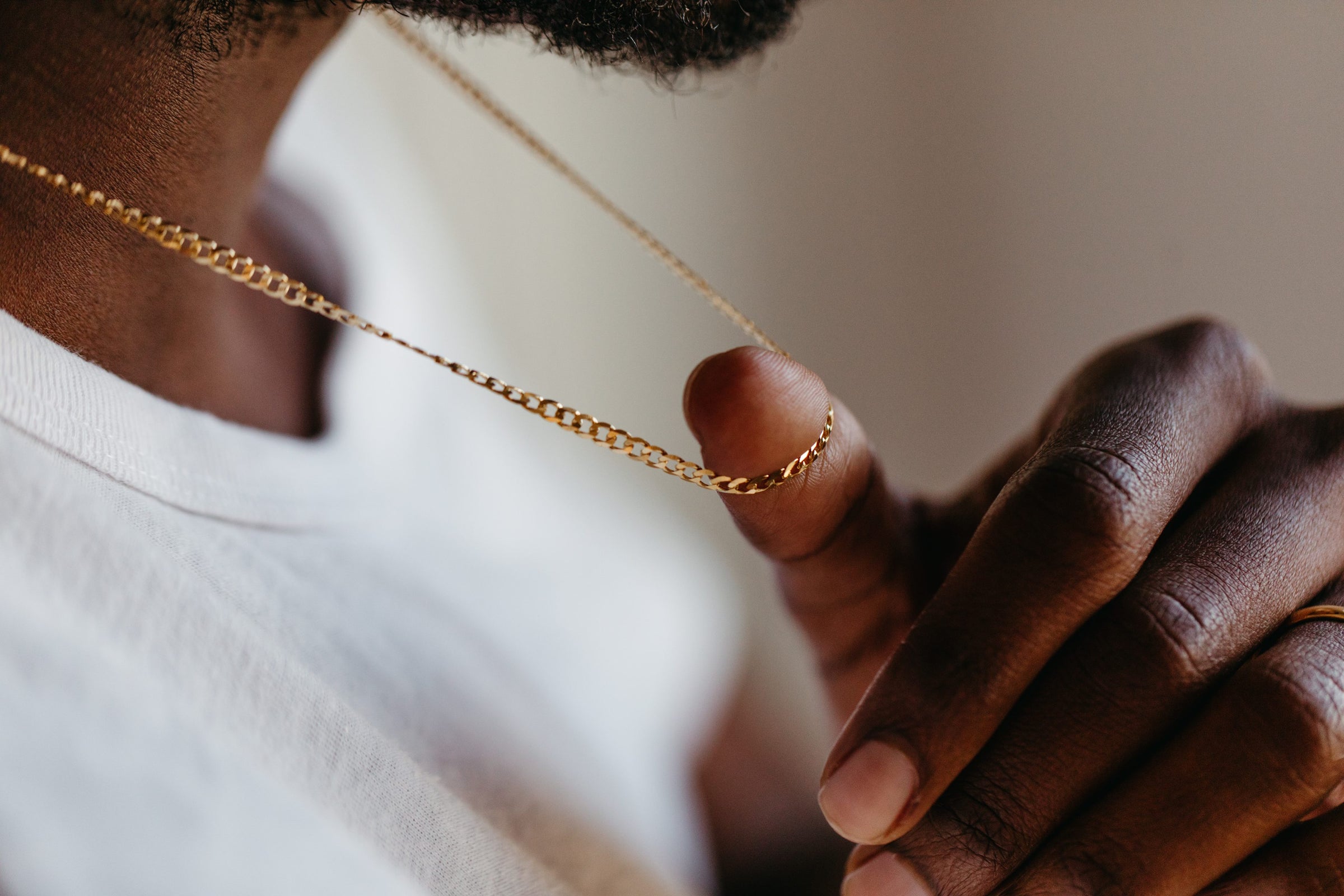 20" Curb Chain in 10kt Yellow Gold